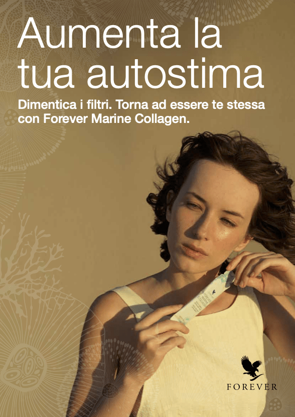 Forever Marine Collagen aumenta la tua autostima